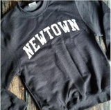 Collegiate Town Fleece Pullover Crewneck Sweatshirt