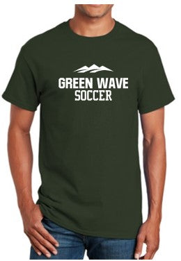 Green Wave Soccer Ultra Cotton Cotton T-Shirt