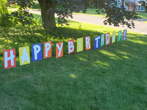 Birthday sign request