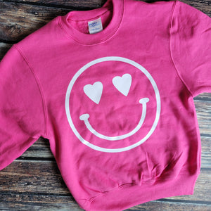 Heart Emoji Heavy Blend Crewneck Sweatshirt