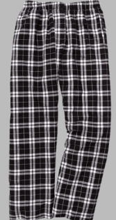 Add on discounted Holiday Flannel Plaid Pajama Pants YF20SBLK