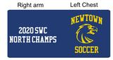 NHS Soccer SWC NORTH CHAMPS 1/4 Zip Cadet Collar Sweatshirt