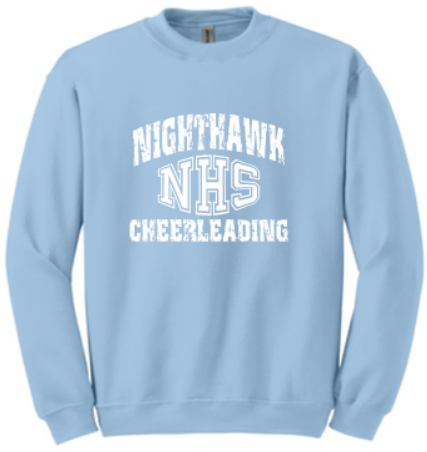 NHS Cheer Heavy Blend Crewneck Sweatshirt