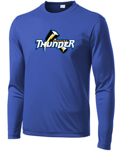 Thunder Baseball Moisture Wicking Long Sleeve T-shirt Y/ST350LS