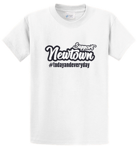 FUNDRAISER: Support Newtown Cotton T-Shirt (Multiple colors)